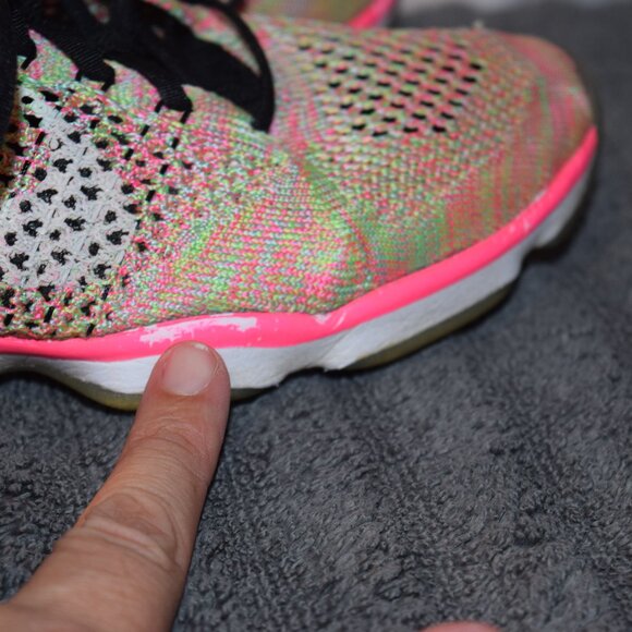 Nike Flyknit Zoom‎ Multi-Color Shoe's - Women's size 8 - Picture 12 of 13
